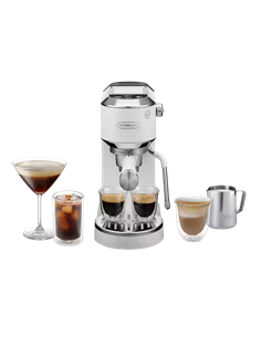 Cafetiera manuala DeLonghi EC890WI, 1450W, Alb 2