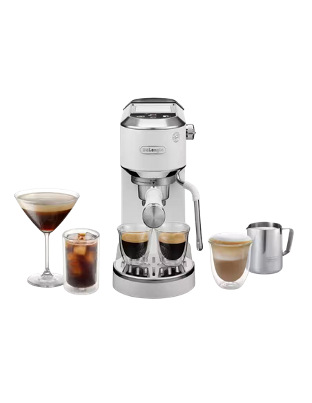 Кофеварка рожковая DeLonghi EC890WI, 1450Вт, Белый