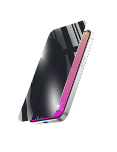 Sticlă de protecție Cellularline Tempered Glass Privacy pentru Apple iPhone 17, Negru