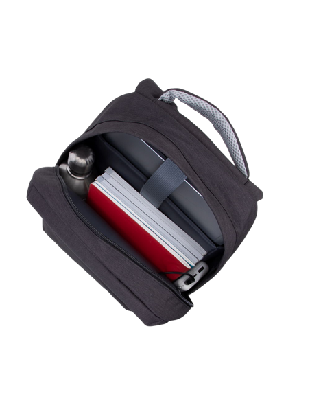 Rucsac pentru Laptop RivaCase Prater, 15.6", Poliester, Negru