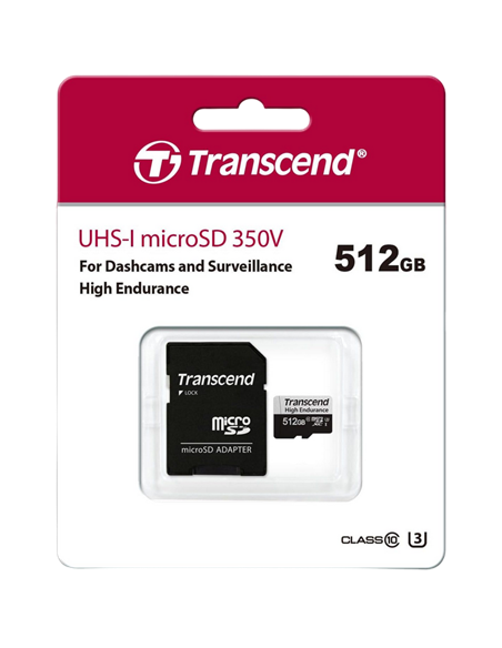 Card de Memorie Transcend microSDXC 350V, 512GB (TS512GUSD350V)