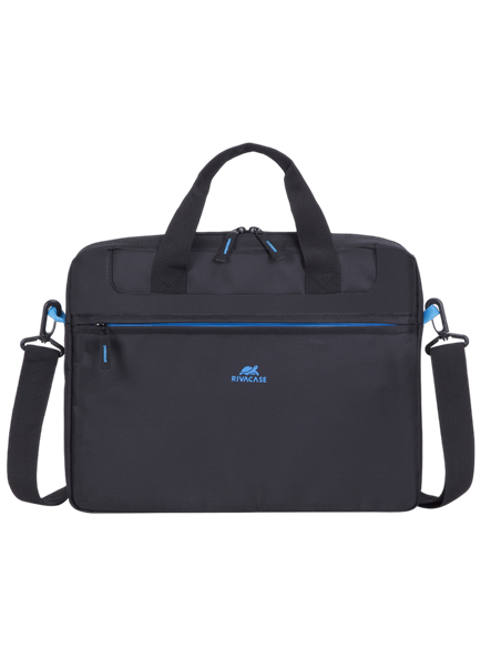 Geantă pentru Laptop Rivacase 8027, 14", Poliester, Negru