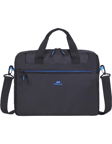 Geantă pentru Laptop Rivacase 8027, 14", Poliester, Negru