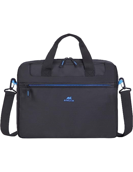 Geantă pentru Laptop Rivacase 8027, 14", Poliester, Negru