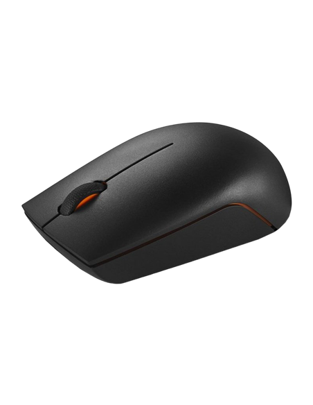 Mouse Wireless Lenovo 300 Compact, Negru