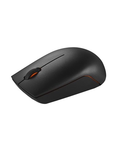 Mouse Wireless Lenovo 300 Compact, Negru
