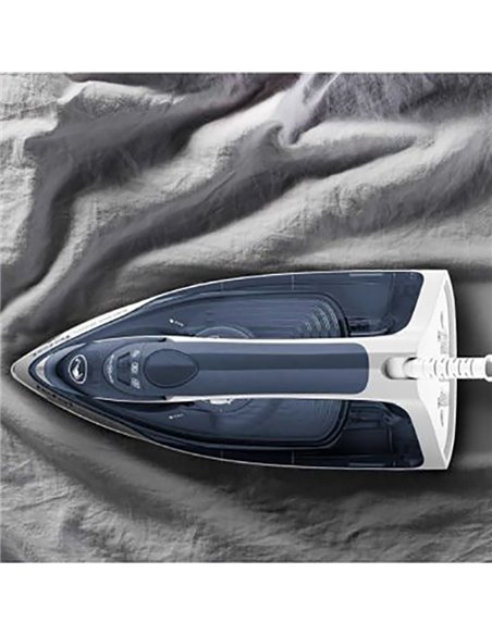 Fier de călcat Tefal FV2837E0, 2400W, Albastru Marin