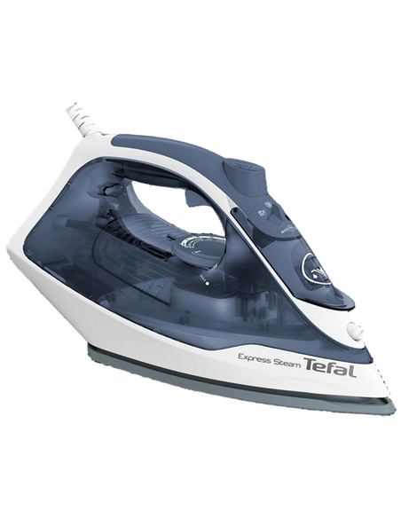 Fier de călcat Tefal FV2837E0, 2400W, Albastru Marin