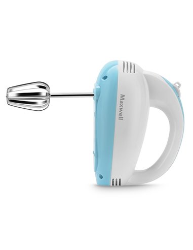Миксер ручной Maxwell MW-1360, Белый | Синий