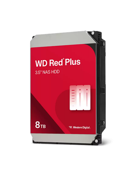 Жесткий диск Western Digital WD Red Plus, 3.5", 8 TБ <WD80EFPX>