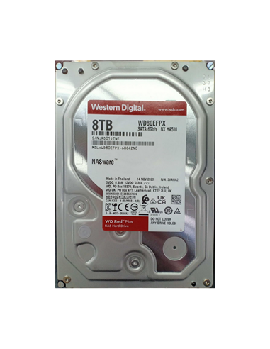 Жесткий диск Western Digital WD Red Plus, 3.5", 8 TБ <WD80EFPX>