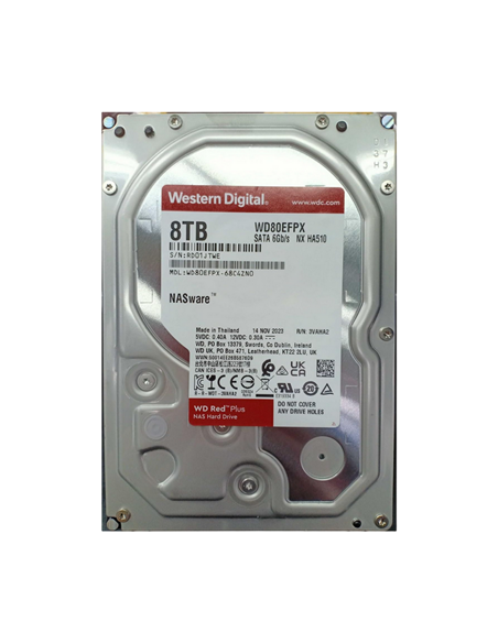 Жесткий диск Western Digital WD Red Plus, 3.5", 8 TБ <WD80EFPX>
