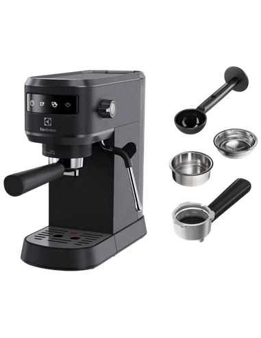 Cafetiera manuala Electrolux E6EC1-6BST, 1450W, Negru