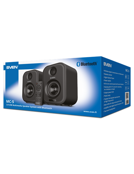 Sistem audio 2.0 CH SVEN MC-5, Gri