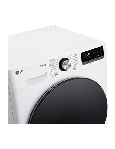 Mașină de spălat LG F4WR711S2W, 11kg, Alb