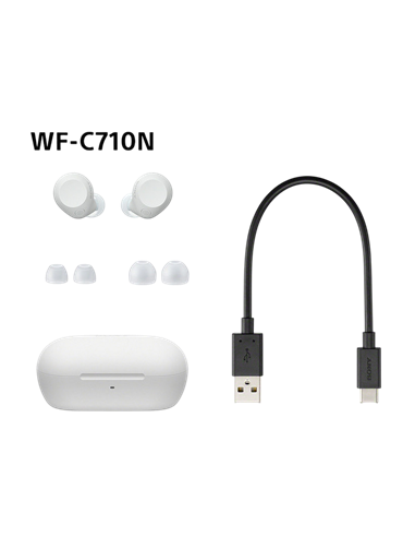 Наушники SONY WF-C710N, Белый