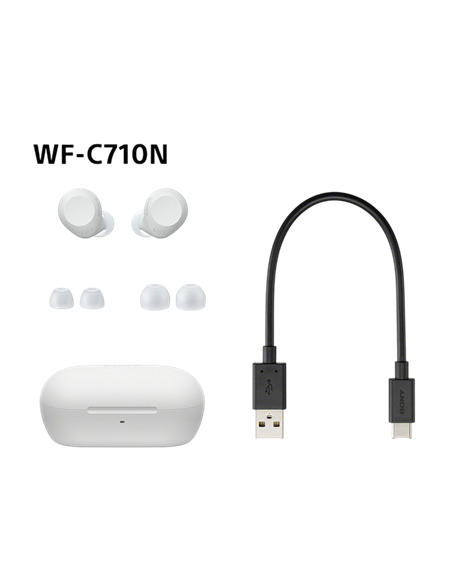 Наушники SONY WF-C710N, Белый