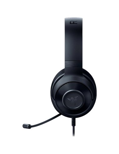 Игровая Гарнитура Razer Kraken X Lite, Проводной аналоговый, Чёрный
