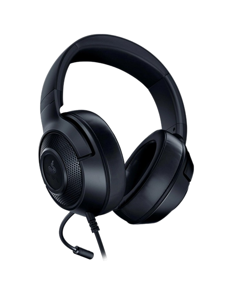 Игровая Гарнитура Razer Kraken X Lite, Проводной аналоговый, Чёрный