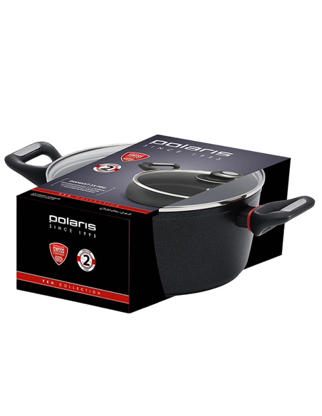 Cratiță Polaris PRO collection-20C, 2,4L, 20cm, Negru