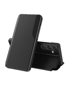 Чехол книжка Xcover Soft Book View Series для Samsung Galaxy A55, Чёрный