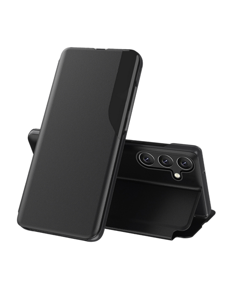 Чехол книжка Xcover Soft Book View Series для Samsung Galaxy A55, Чёрный