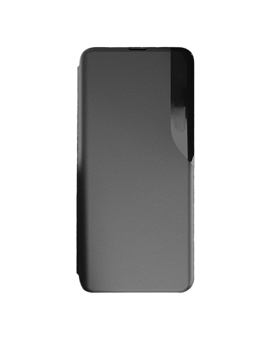 Husă tip carte Xcover Soft Book View Series pentru Samsung Galaxy A55, Negru
