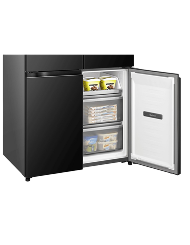 Frigider Hisense RQ768N4GBE, Negru
