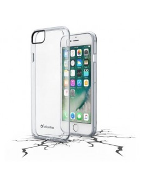 Чехол Cellularline Clear Touch - iPhone SE (2020)/8/7, Прозрачный