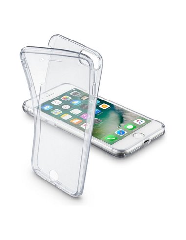 Чехол Cellularline Clear Touch - iPhone SE (2020)/8/7, Прозрачный