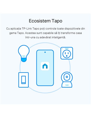 Умная лампочка TP-LINK Tapo L510E, A27, Теплый Белый
