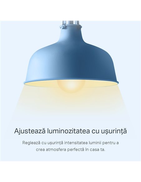 Bec inteligent TP-LINK Tapo L510E, A27, Alb Cald