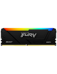 Оперативная память Kingston FURY Beast RGB, DDR4 SDRAM, 3600 МГц, 8Гб, KF436C17BB2A/8 2
