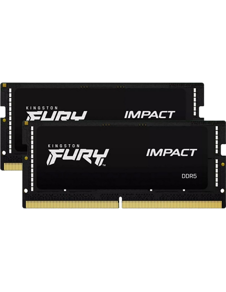 Memorie RAM Kingston FURY Impact, DDR5 SDRAM, 6000 MHz, 32 GB, KF560S38IBK2-32
