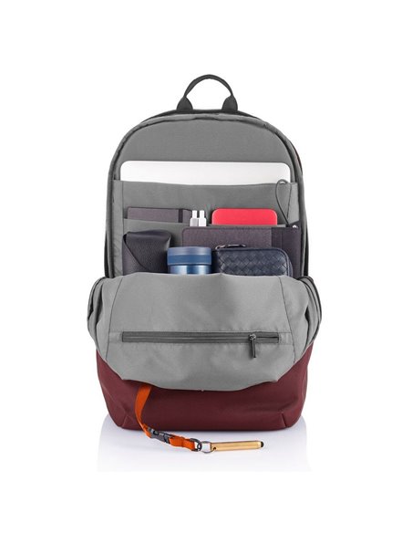 Rucsac pentru Laptop Bobby Soft, 15.6", Textil, Roșu