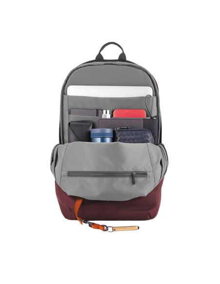 Rucsac pentru Laptop Bobby Soft, 15.6", Textil, Roșu