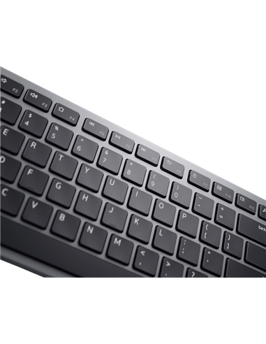 Клавиатура DELL KB700, Беспроводное, Titan Gray
