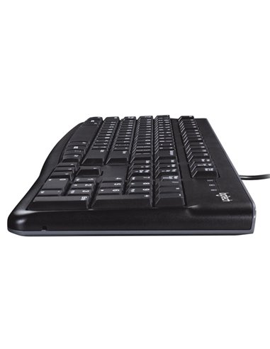 Клавиатура Logitech K120, Проводное, Чёрный