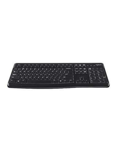 Клавиатура Logitech K120, Проводное, Чёрный