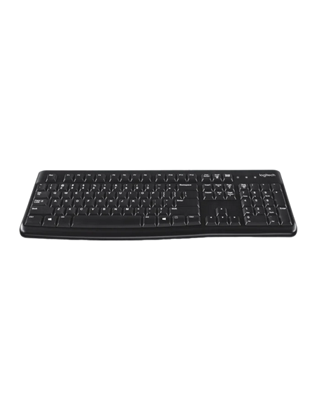 Клавиатура Logitech K120, Проводное, Чёрный