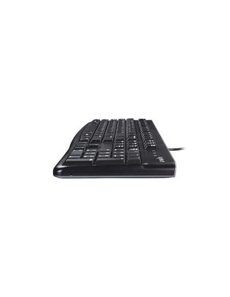 Клавиатура Logitech K120, Проводное, Чёрный