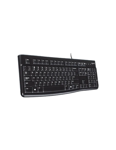 Клавиатура Logitech K120, Проводное, Чёрный