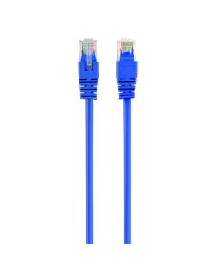 Patch cord Cablexpert PP12-2M/B, CAT5e UTP, 2m, Albastru