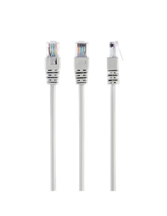 Патч-корд Cablexpert PP12-3M, CAT5e UTP, 3м, Серый
