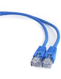 Patch cord Cablexpert PP12-5M/B, CAT5e UTP, 5m, Albastru 2