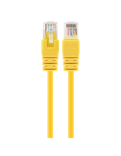 Patch cord Cablexpert PP12-5M/Y, CAT5e UTP, 5m, Galben