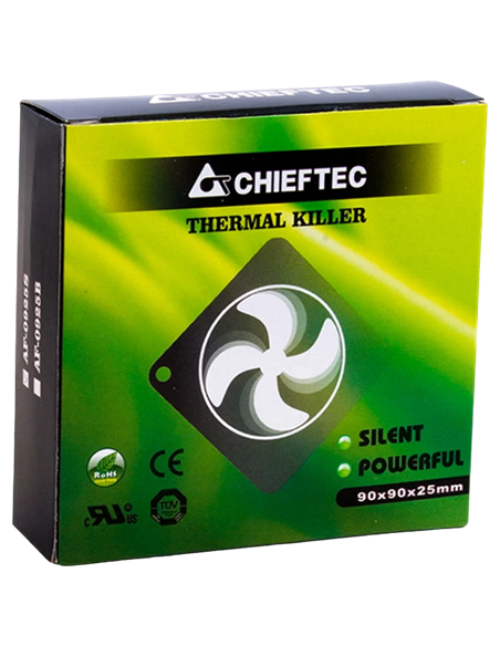 Вентилятор для ПК Chieftec AF-0925S, 90 мм