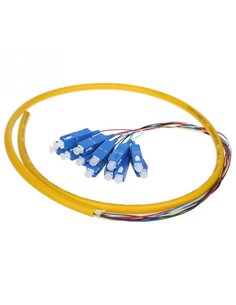 Патч-корд APC Electronic FC/PC 1.5M, 1,5м, Жёлтый 2