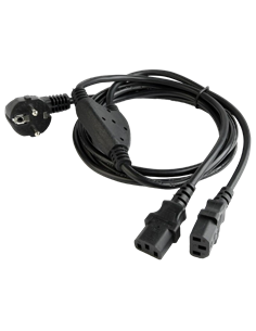 Cablu de alimentare Cablexpert PC-186-ML6, 2 m, Negru