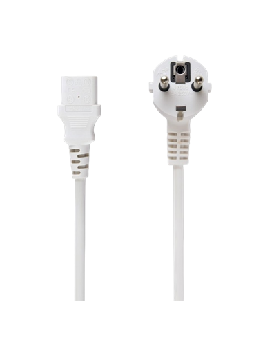 Cablu de alimentare Cablexpert PC-186W-VDE, 1.8 m, Alb